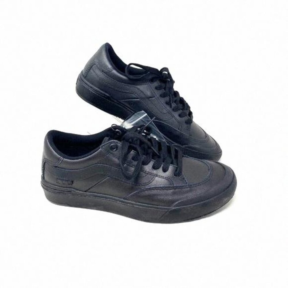 💖MEGA SALE💖Vans Berle Skateboarding Casual Women Black VN0A5JIJ9BK Leather